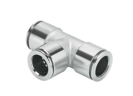[NPQM-T-Q10-E-P10 (558789)] Insteekkoppeling T 10mm vernikkeld