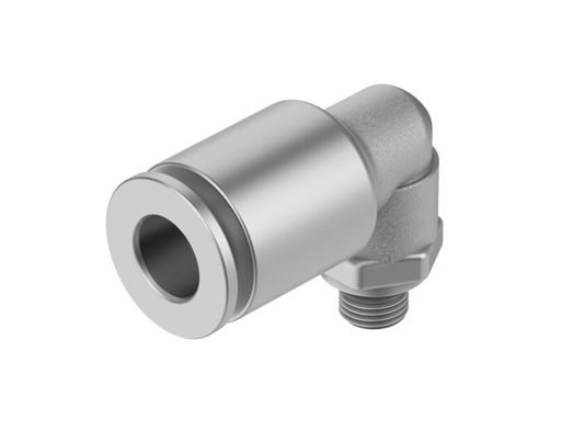 [NPQM-L-M5-Q6-P10 (558705)] Push in M5 - D6 - 90° - messing vernikkeld