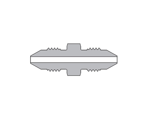 [SS-MMA-MM6-MM4] 316 SS, FITOK AMH Series Adapter Fitting, Male to Male, 3/8" × 1/4" Male 20M Series Medium Pressure Coned and Threaded Connection
